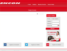 Tablet Screenshot of encon.com.ar