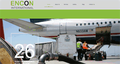 Desktop Screenshot of encon.co.za