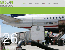 Tablet Screenshot of encon.co.za